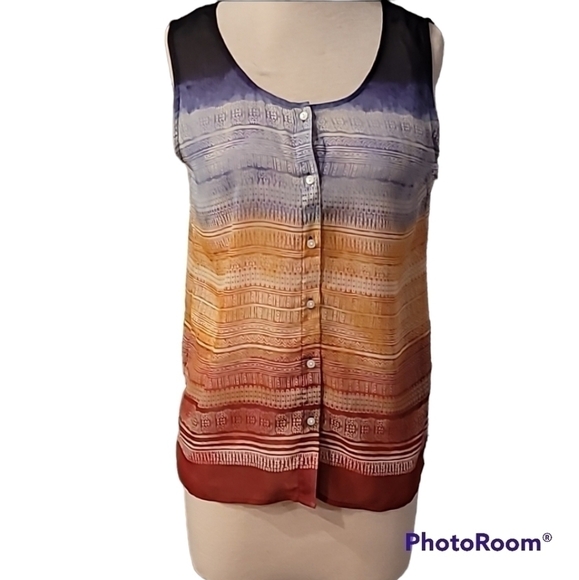 Liz Claiborne Tops - Liz Claiborne sheer tank top size medium